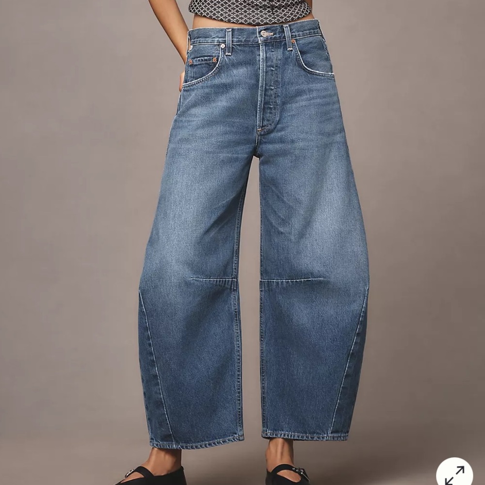CITIZENS OF HUMANITY Horseshoe High-Rise Barrel Jeans